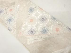 切りばめ風　花蜀江紋織り出し袋帯